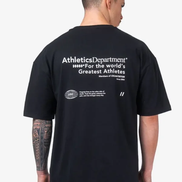 Athletics Department T-Shirt - Black