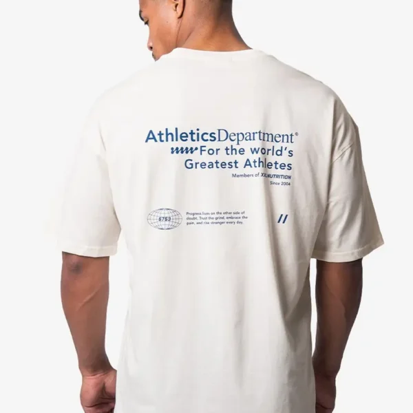 Athletics Department T-Shirt - Cream