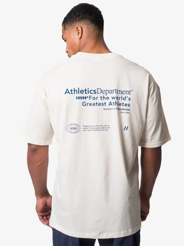 Athletics Department T-Shirt - Cream