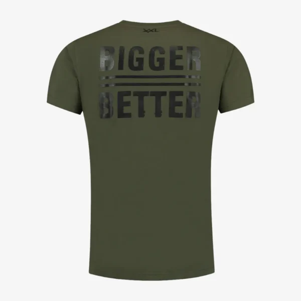 Bigger Is Better T-Shirt - Dark Green