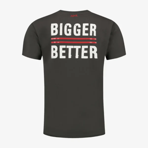 Bigger Is Better T-Shirt - Dark Grey