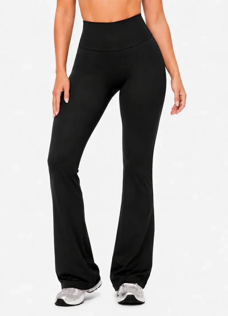 Flared Leggings - Black