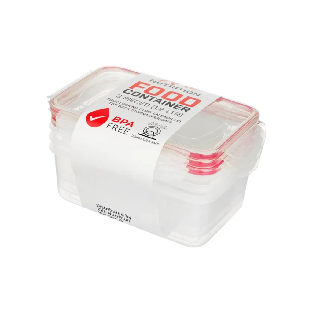 Food Container - 1,2 L - 3 pieces