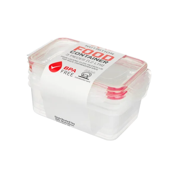Food Container - 1,2 L - 3 pieces