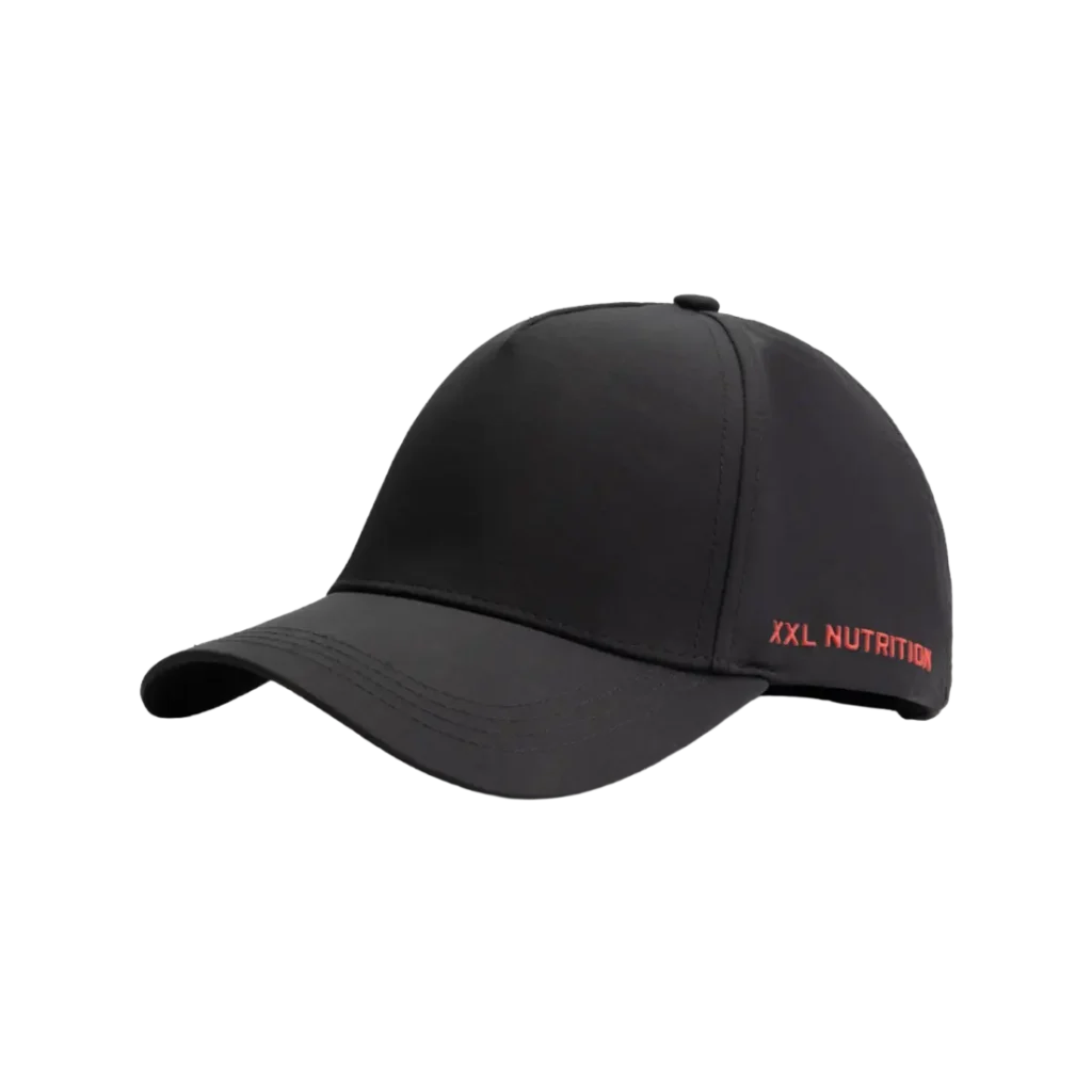 Nylon Cap - Black/Red