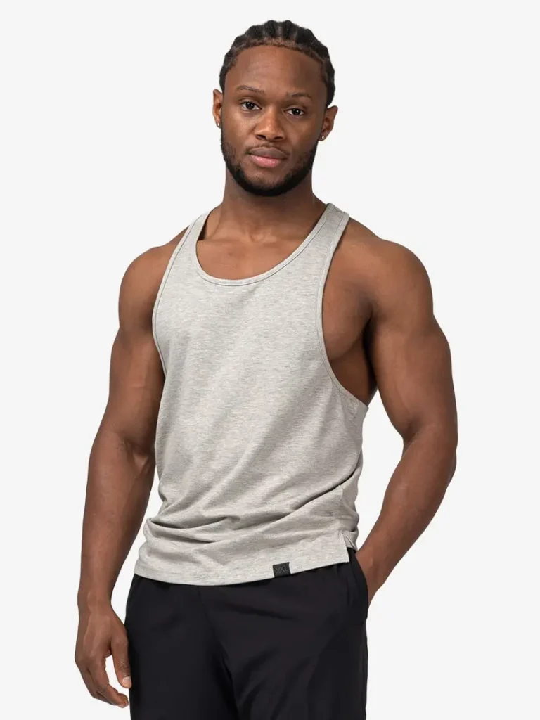 Performance Tank Top - Marl Grey