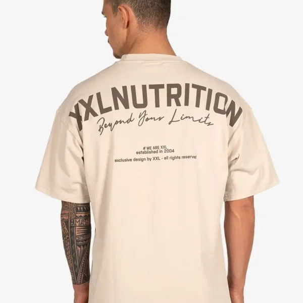 Premium Oversized Tee - Sand