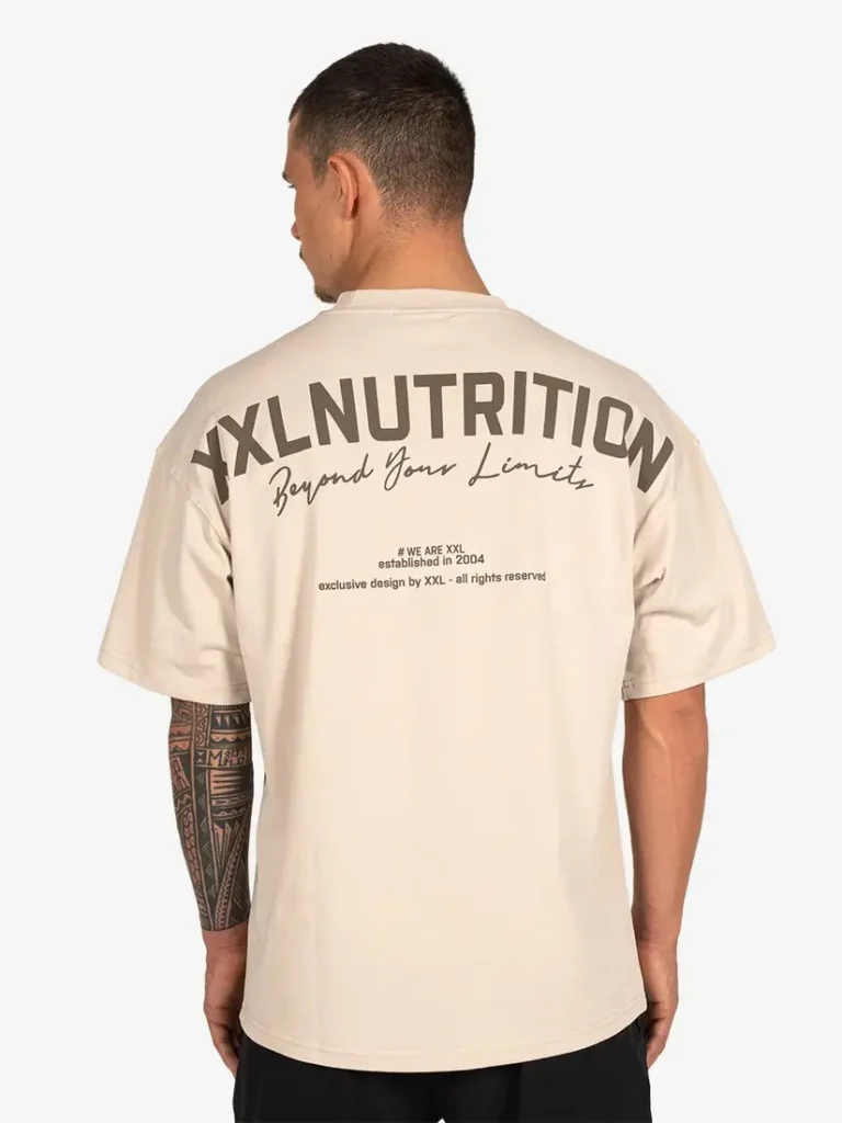 Premium Oversized Tee - Sand