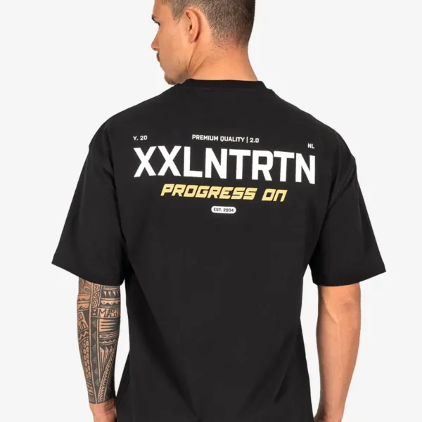 Progress On T-Shirt - Black