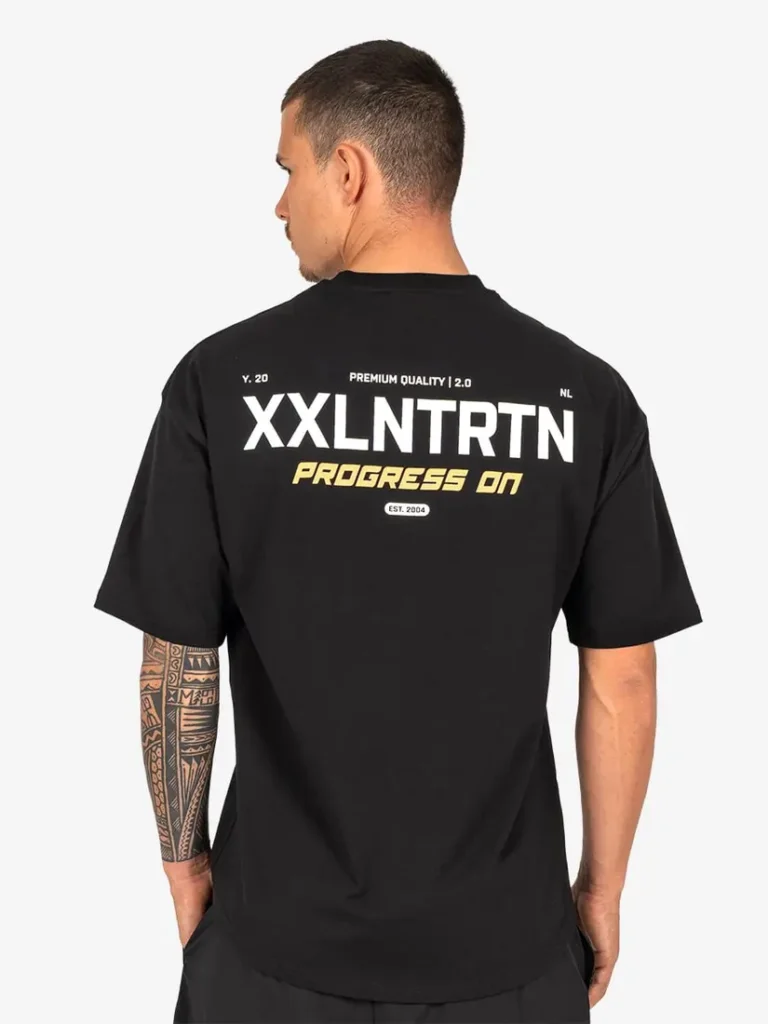 Progress On T-Shirt - Black