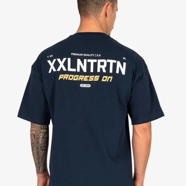 Progress On T-Shirt - Navy