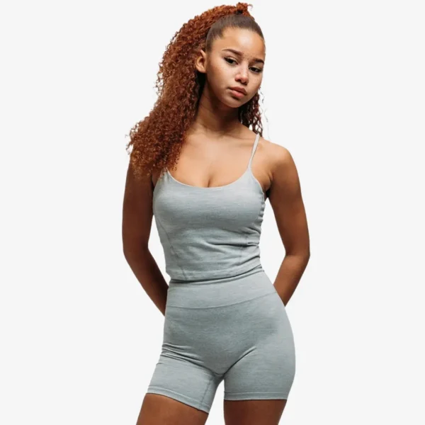 Pulse Cami Tank - Marl Grey