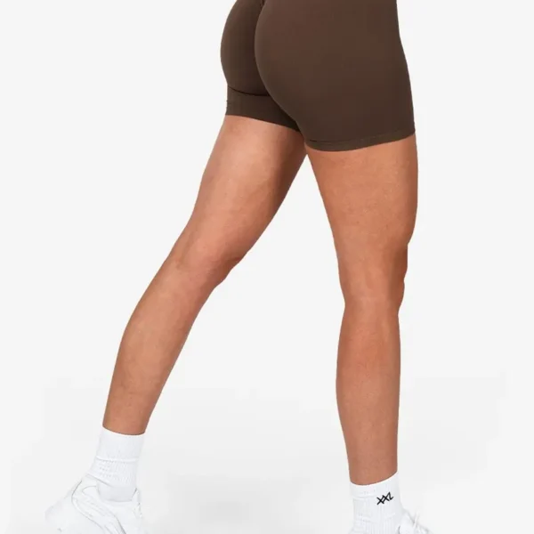 Sculpt Seamless Shorts - Brown