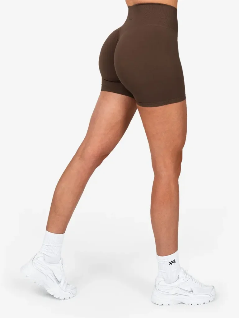 Sculpt Seamless Shorts - Brown