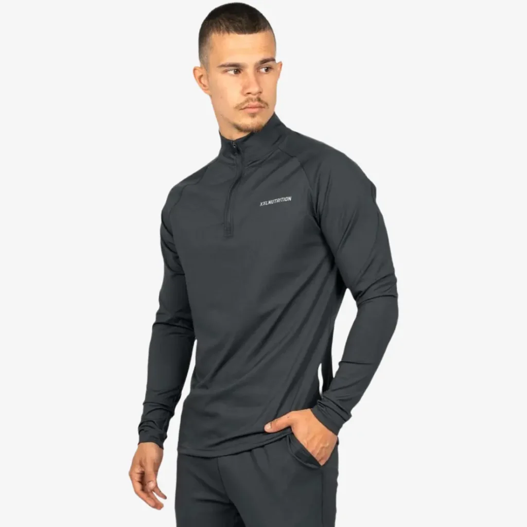 Training 1/4 Zip Pullover - Grey