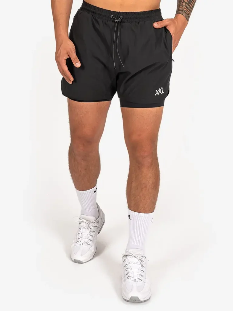 Training 2-in-1 Shorts - Black